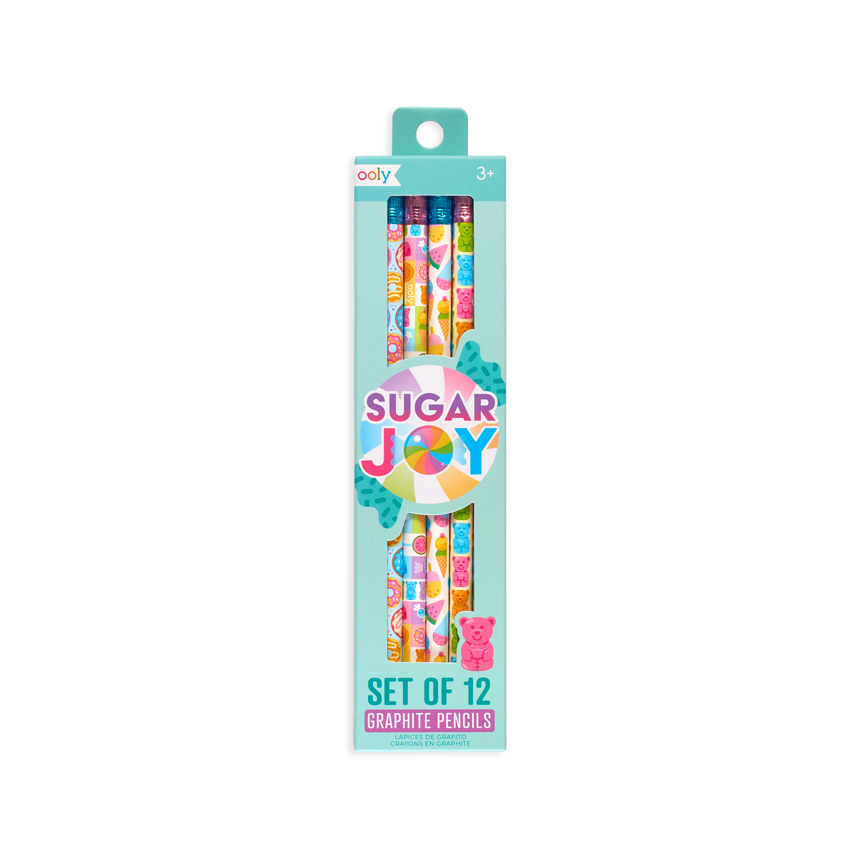 OOLY Sugar Joy graphite pencils in packaging