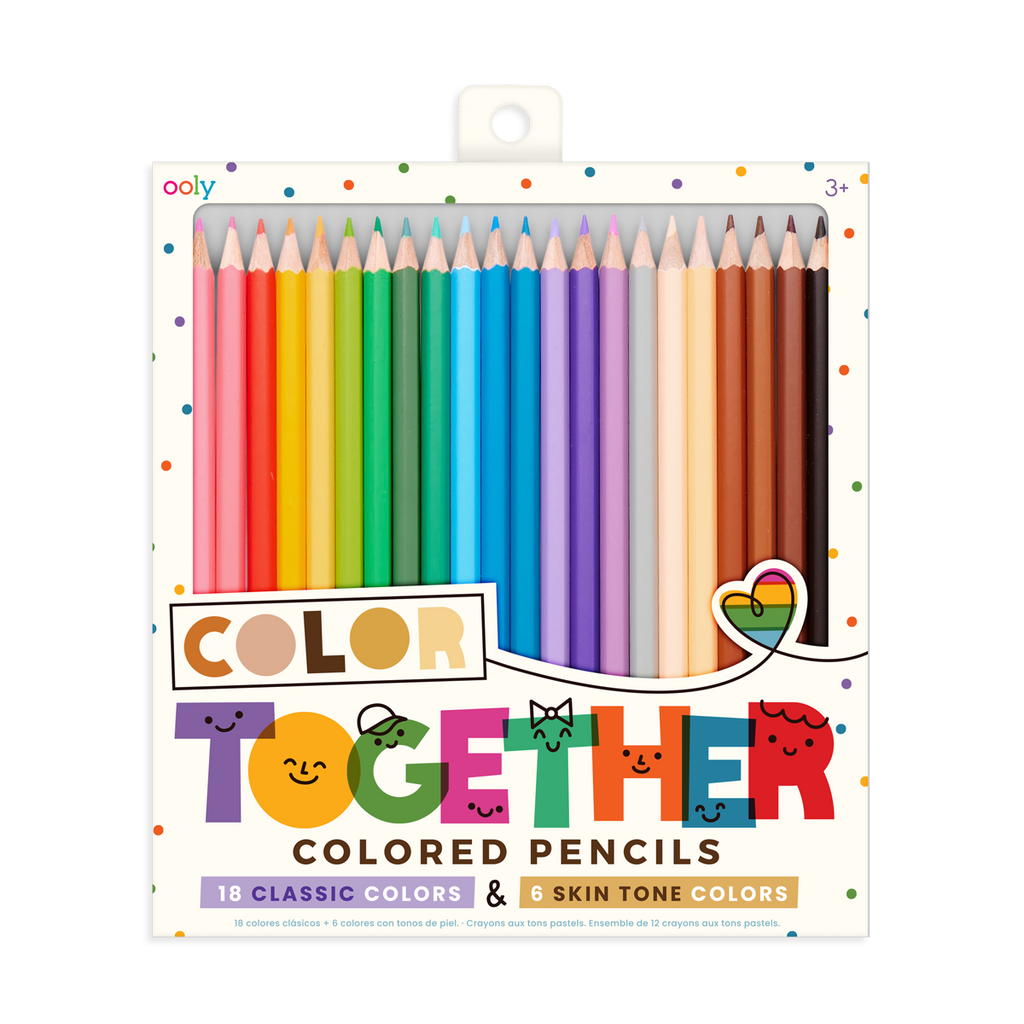 Color Together Colored Pencils - Set of 24 - OOLY