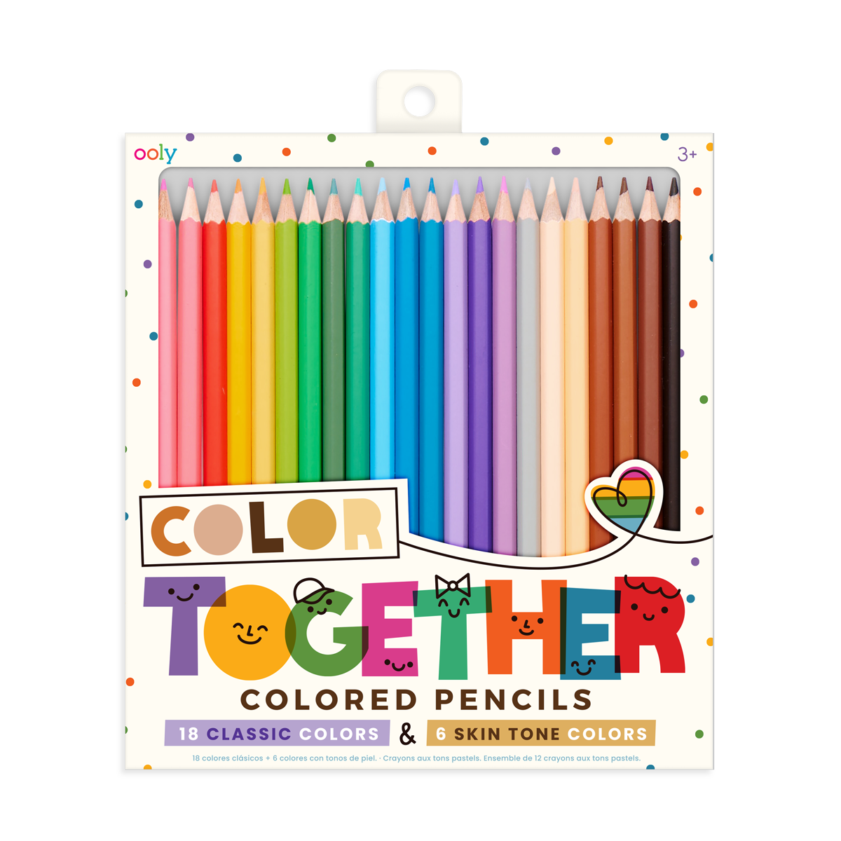 Color Together Colored Pencils - Set of 24 - OOLY