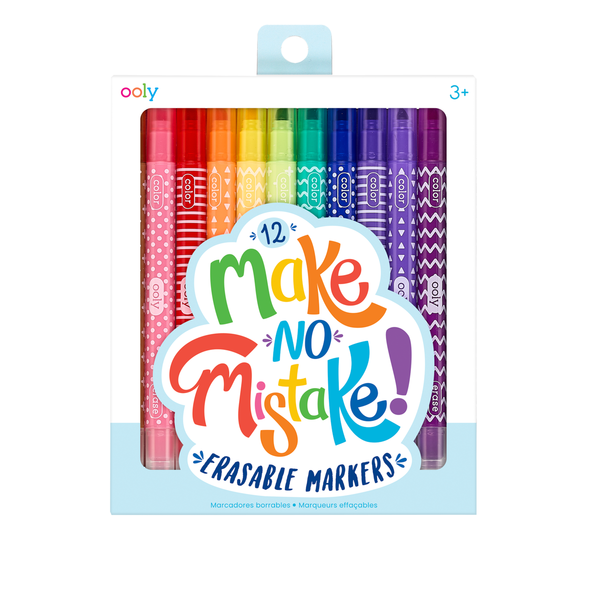 Make No Mistake Erasable Markers in packaging