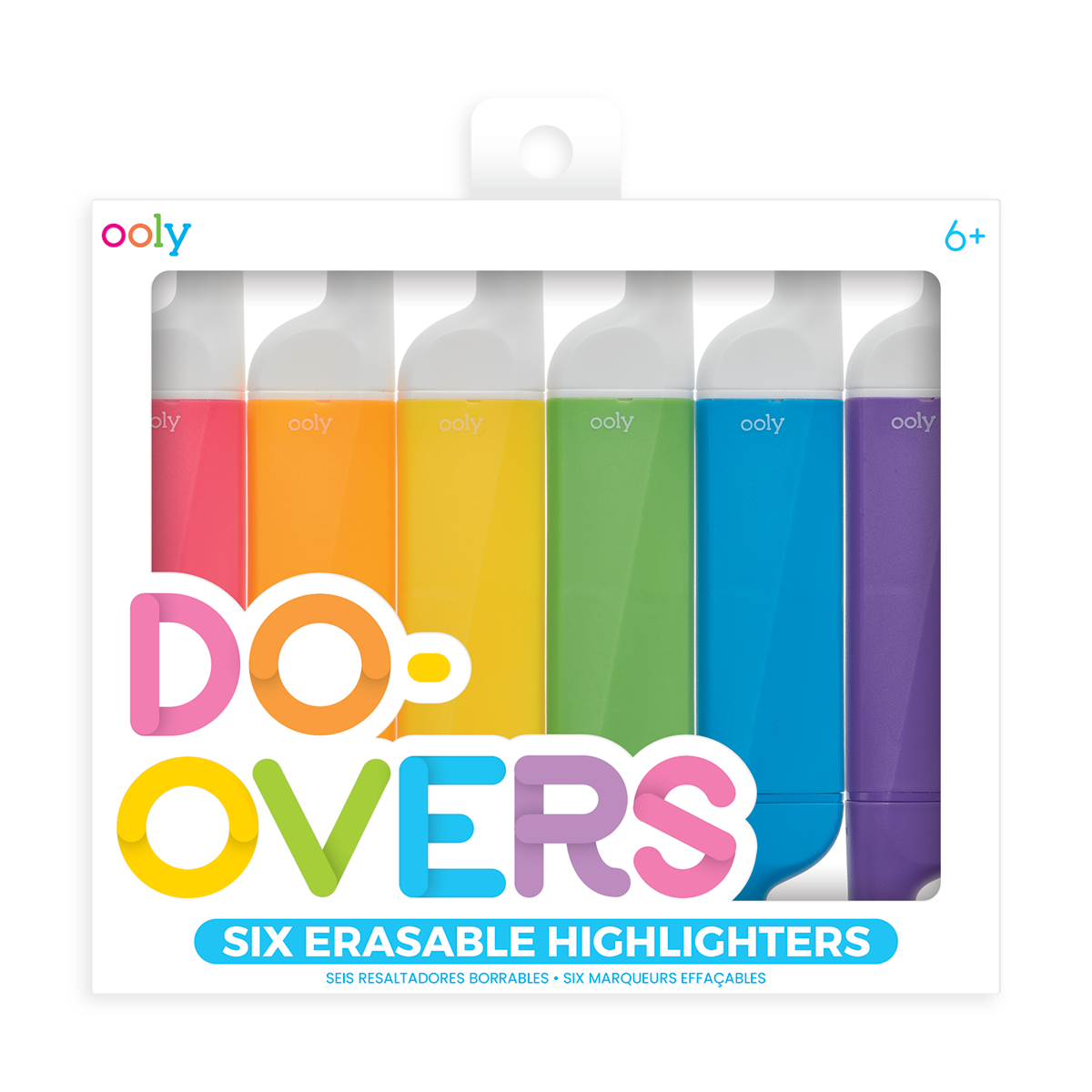 Do Overs Erasable Highlighters Set 6