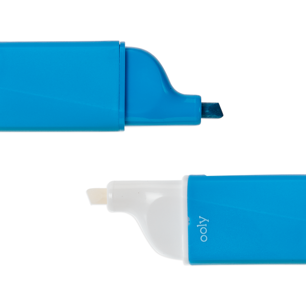 DoOvers Erasable Highlighters with Chisel Tips Set of 6 OOLY