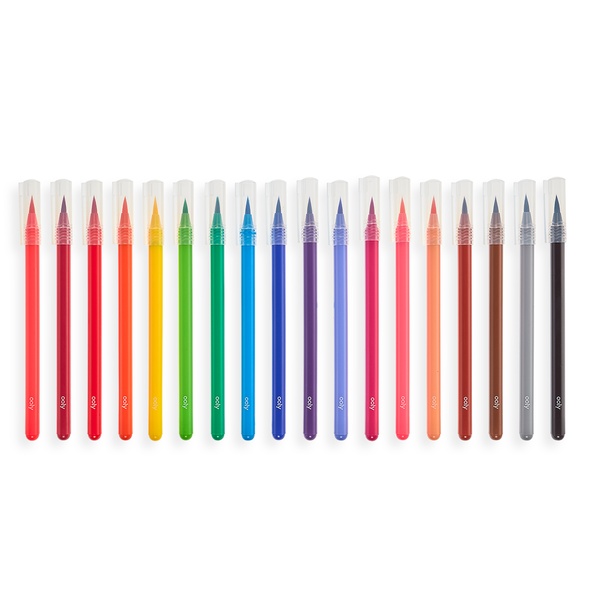 Chroma Blends Watercolor Markers lined up  in a row