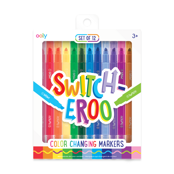 Switcheroo Color Changing Marker Set, Cool Marker Set, Creative Gift for  Kids, Teen, Unique Magic Marker, Stocking Stuffer