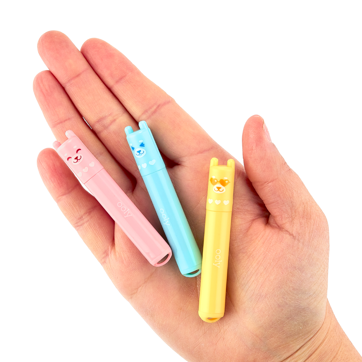 Beary Sweet Highlighters in hand