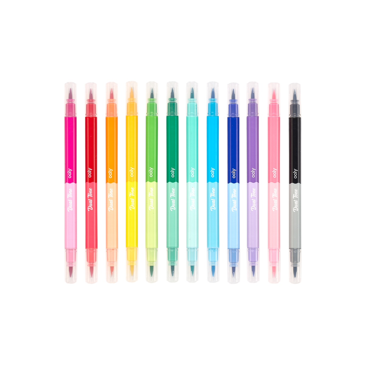 Ooly Pastel Hues Markers (Set of 12)