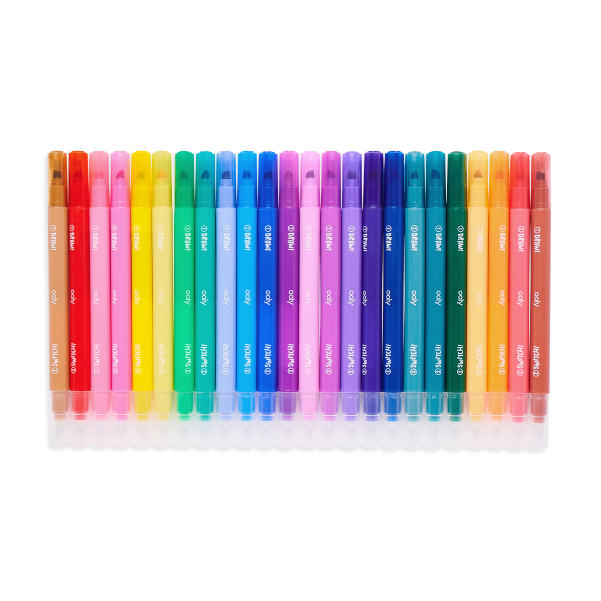 OOLY Switch-eroo Color Changing Markers  out of packaging