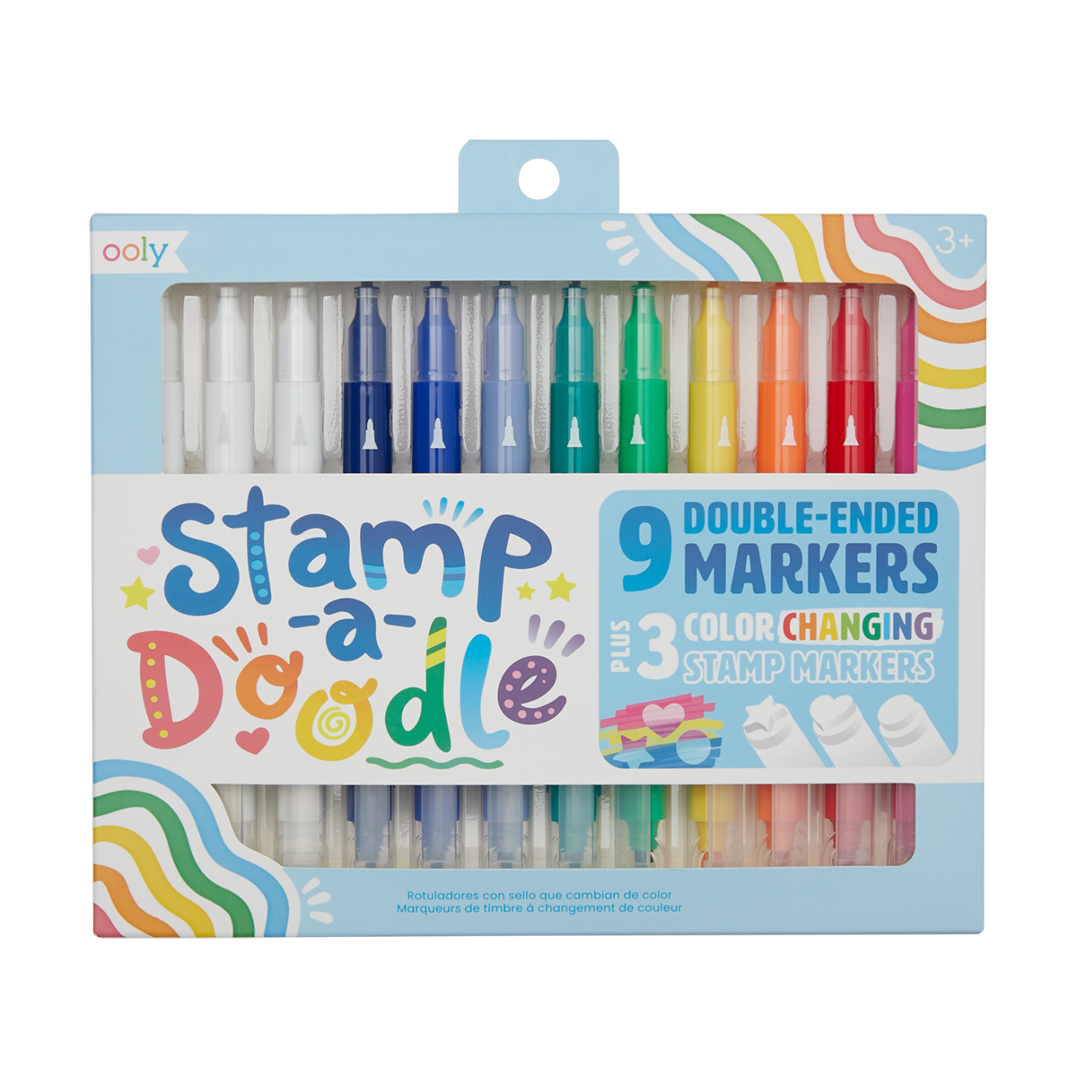 Stamp-A-Doodle Double-Ended Markers - OOLY
