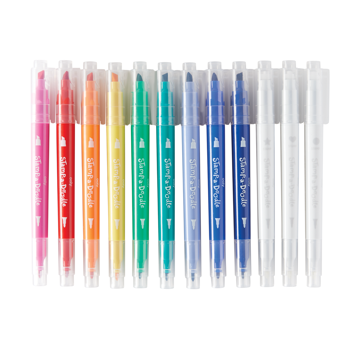 OOLY view of Stamp-A-Doodle Double-Ended Markers without package