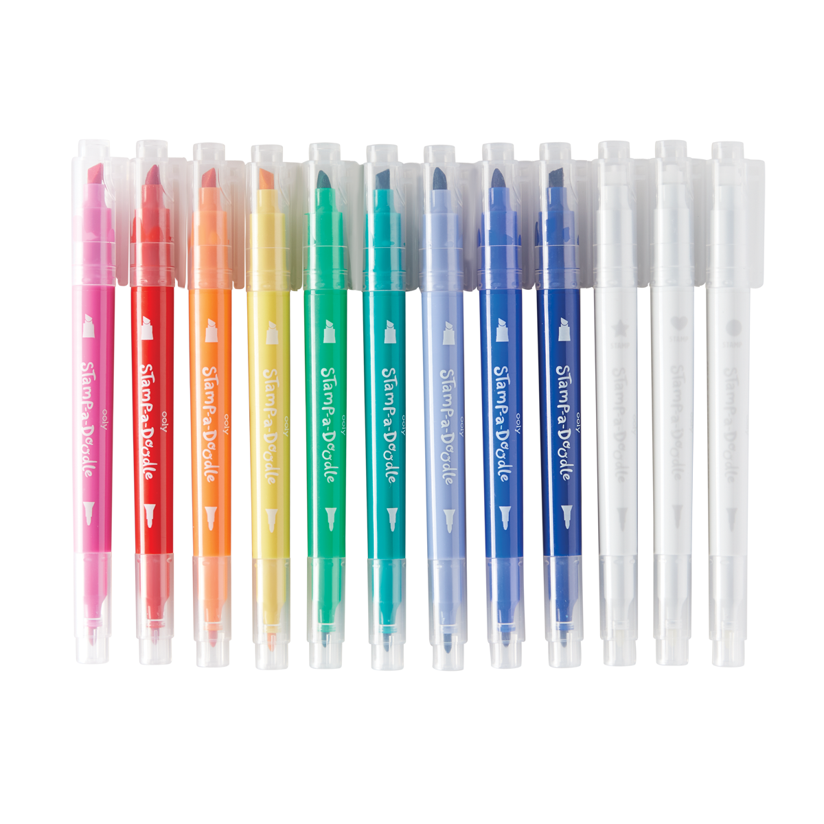 Ooly Stamp-A-Doodle Double-Ended Markers – Minim Kids