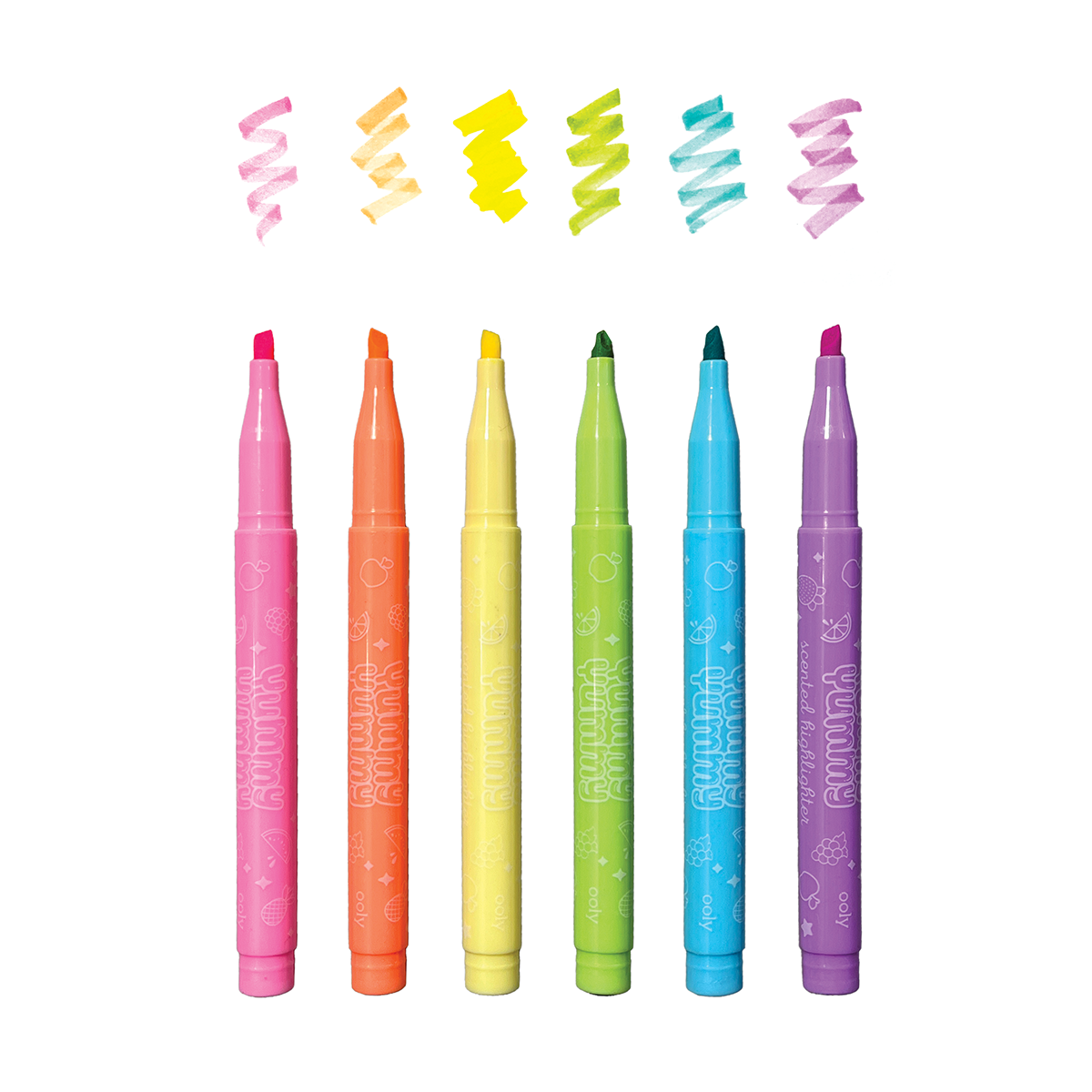 OOLY Yummy Yummy Scented Highlighters color swatch