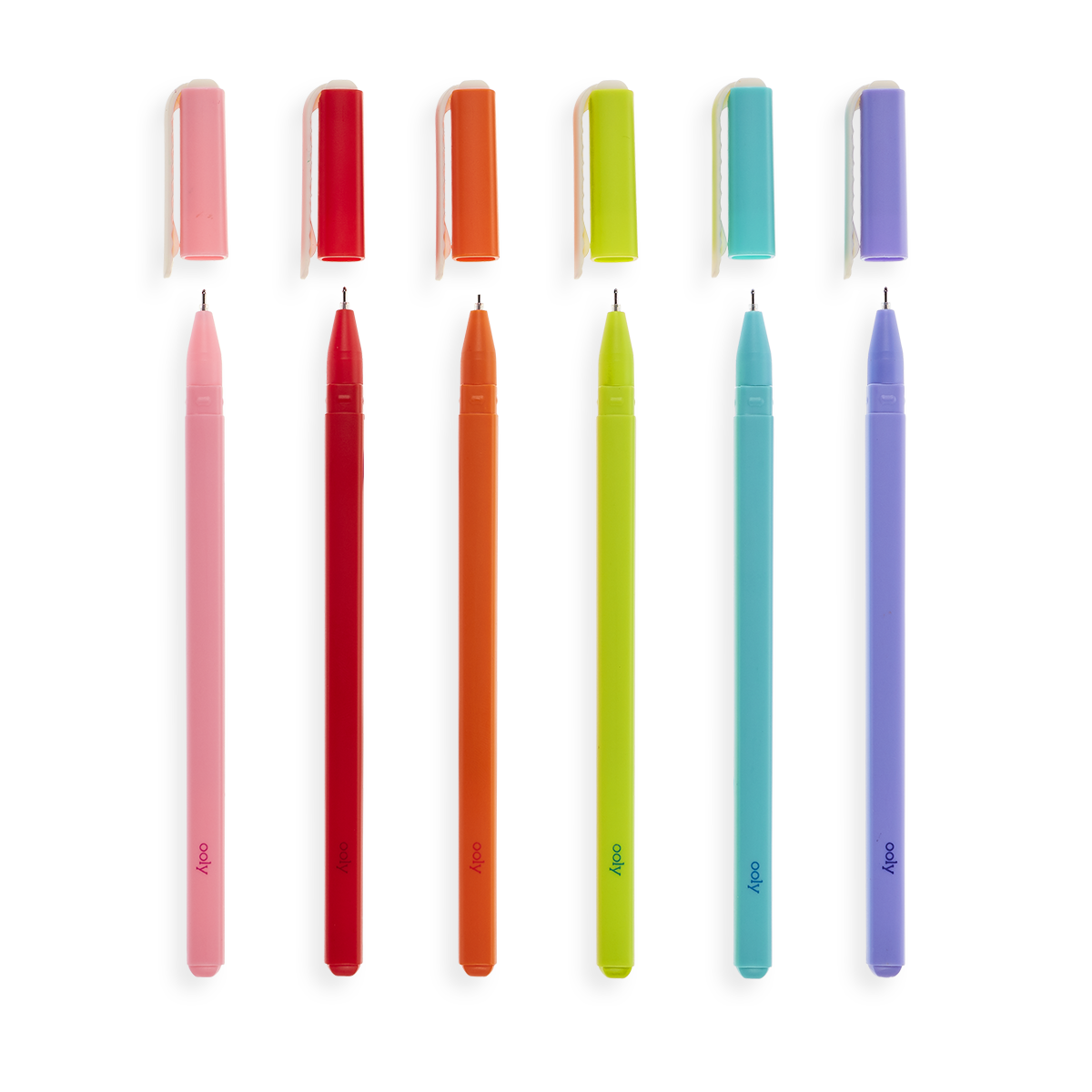 Ooly - Totally Taffy Scented Gel Pens [Set of 6] - Amiko Boutique