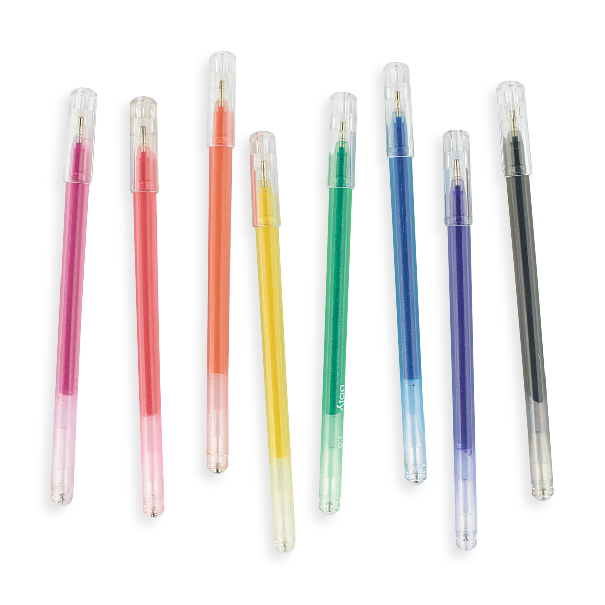8 Radiant Writers glitter gel pens
