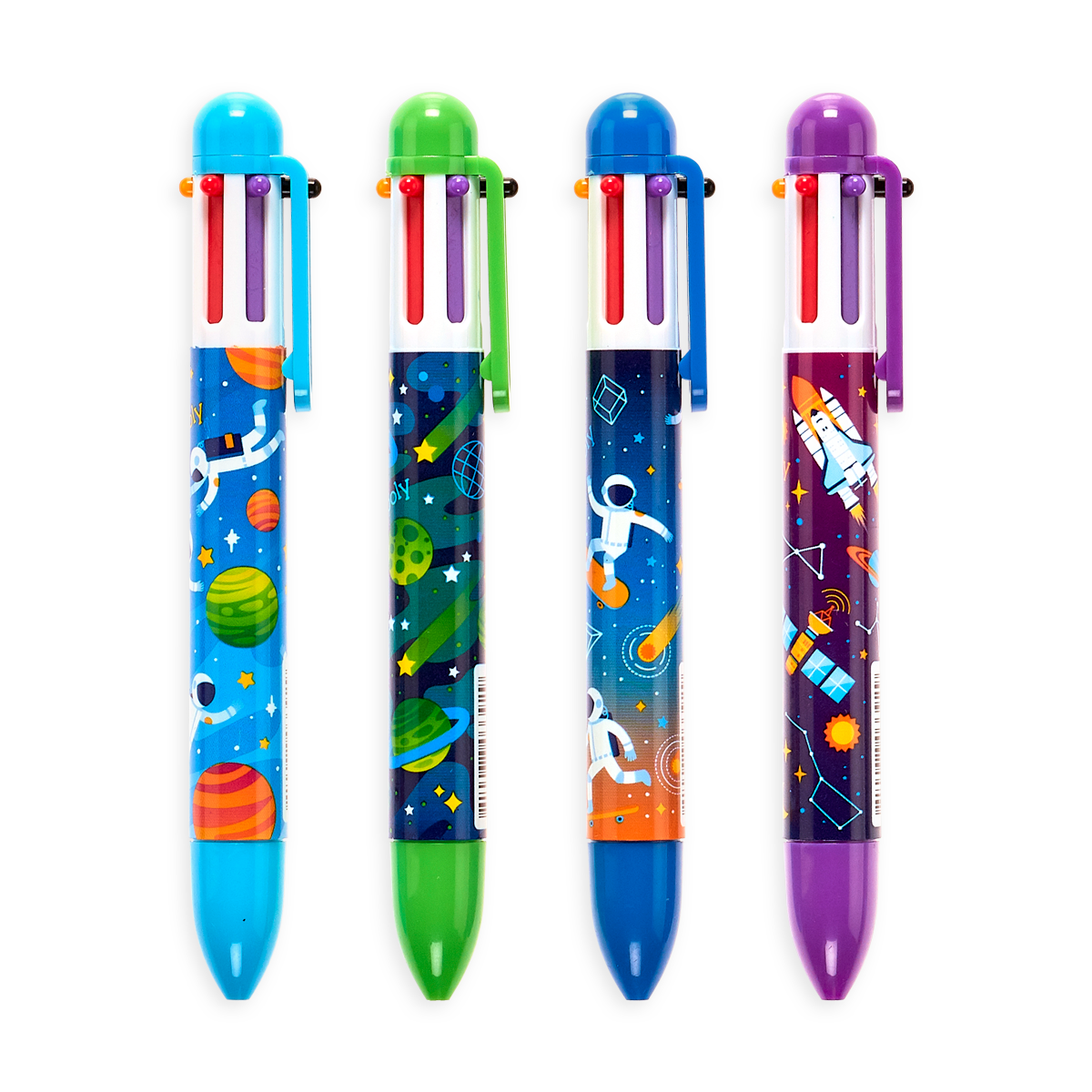 OOLY Astronaut 6 Click Multi Color Pen 4 colors