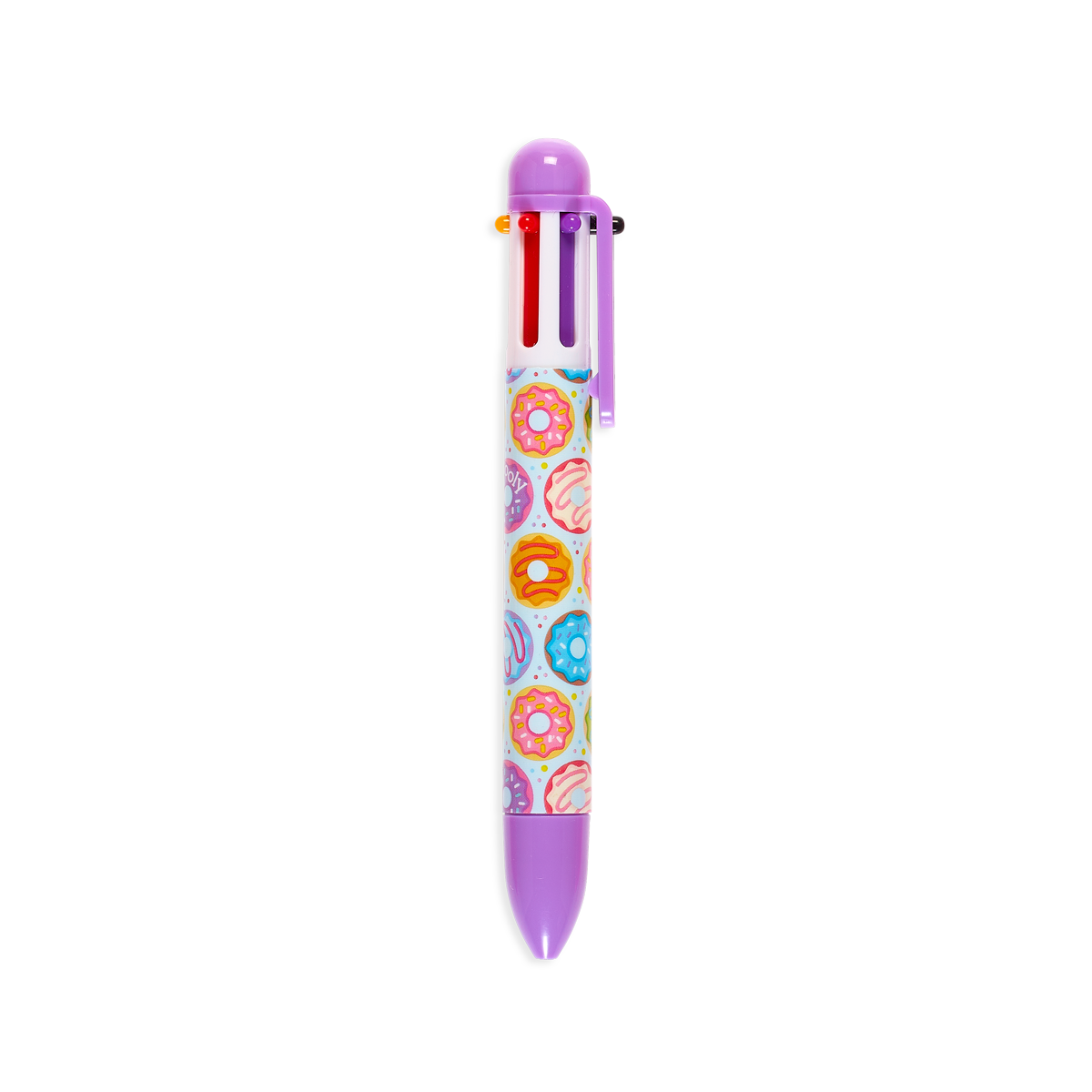 OOLY Sugar Joy 6 Click Multicolor Pen in purple