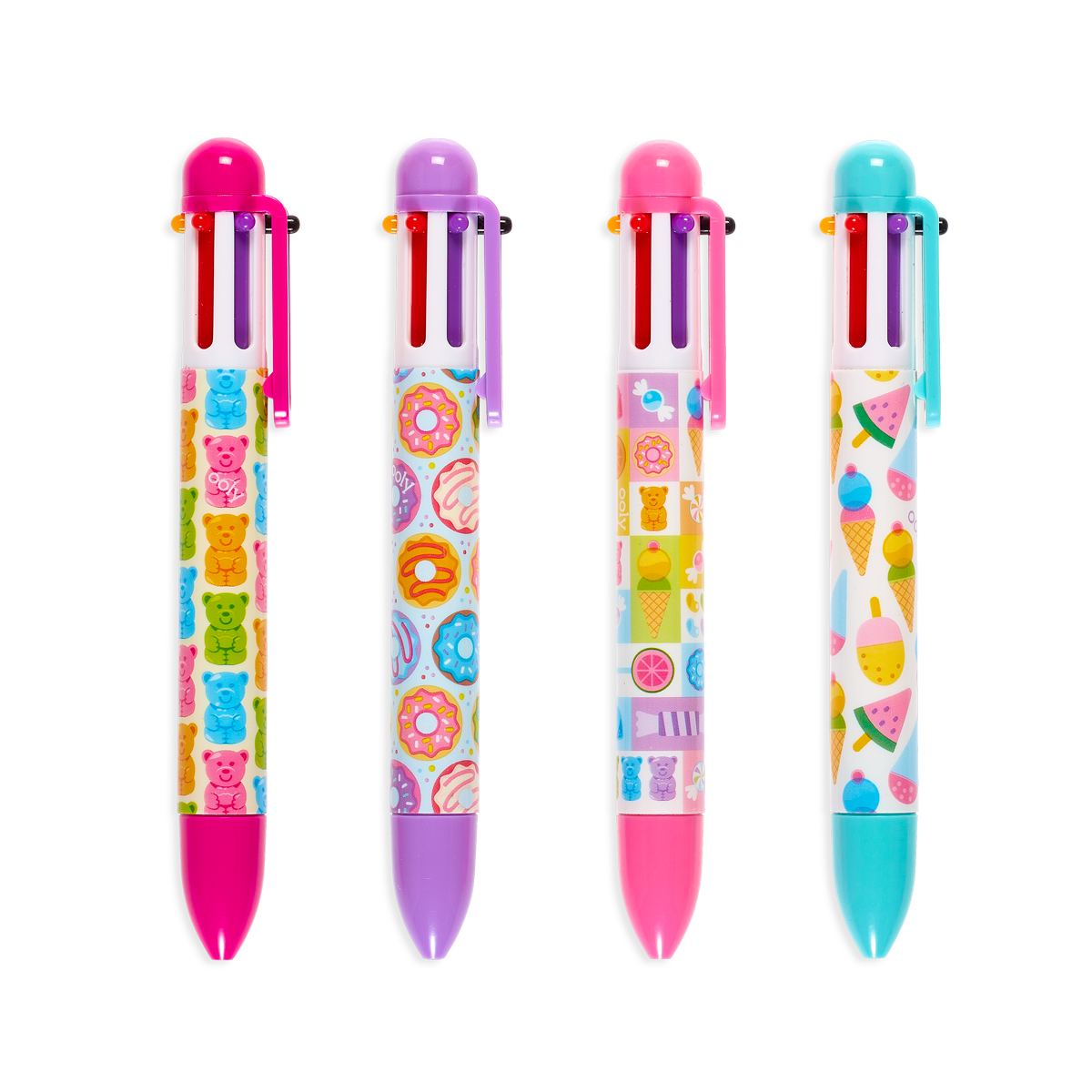 OOLY Sugar Joy 6 Click Multicolor Pens