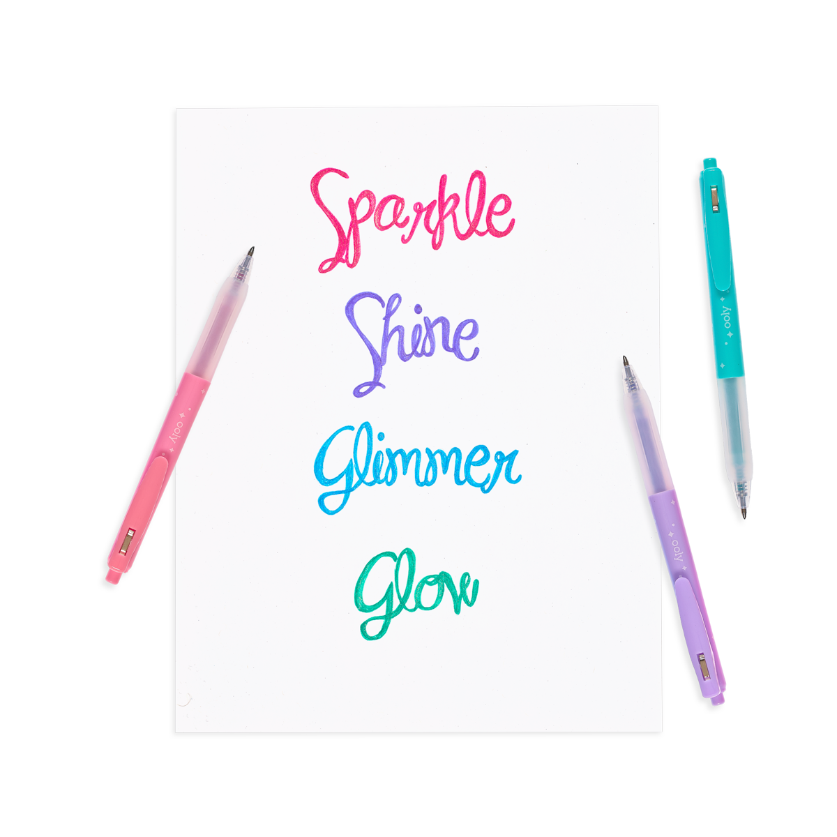  Clear Shimmer Glitter Brush Marker