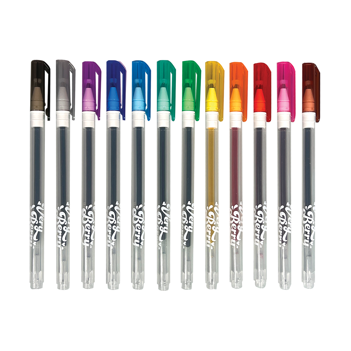 Ooly Oh My Glitter! Retractable Glitter Gel Pens (Set of 12)