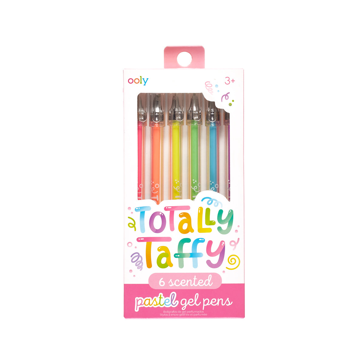 OOLY Totally Taffy Gel Pens in new cardstock packaging
