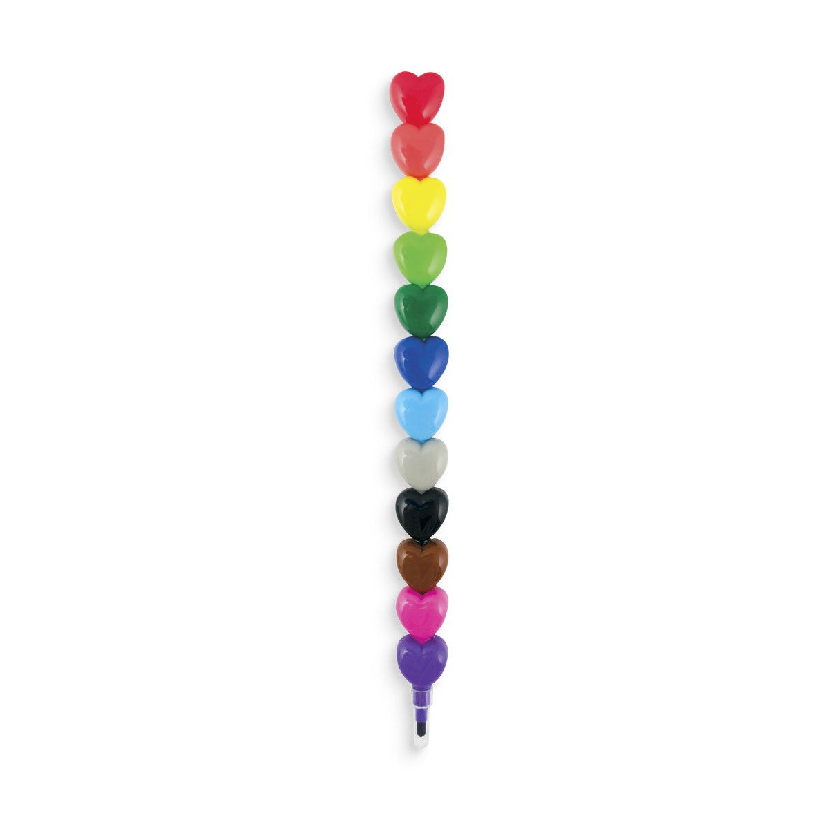 Party & Valentine Favors- Rainbow Stackable Crayon