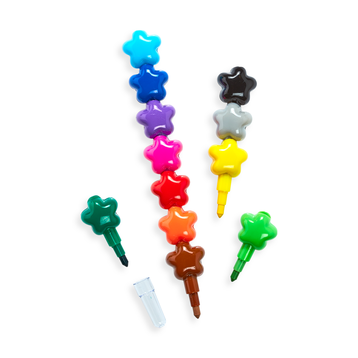 Ooly | Bunch O' Gummy Bears Stacking Crayons