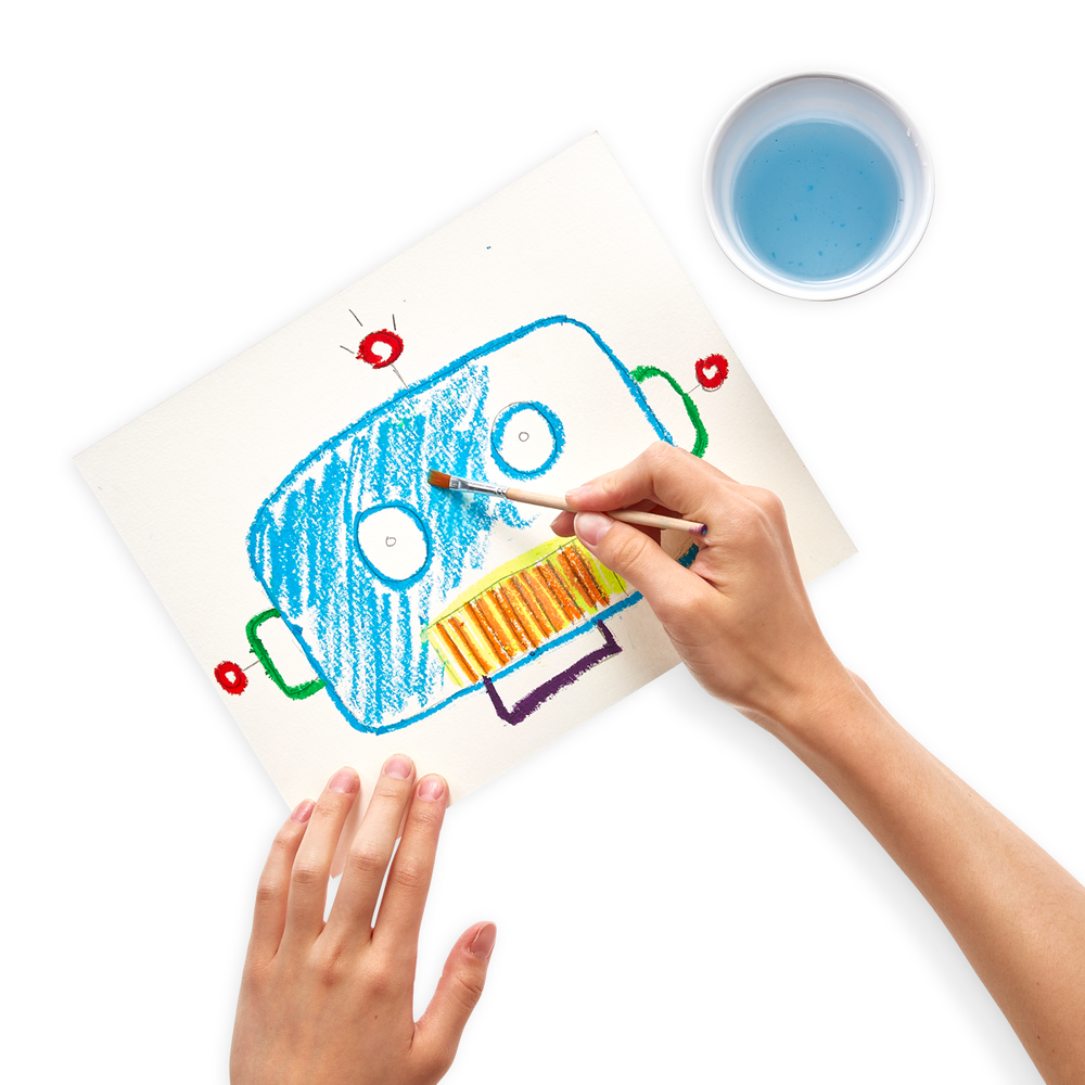 Smooth Stix Watercolor Gel Crayons Set of 6 OOLY