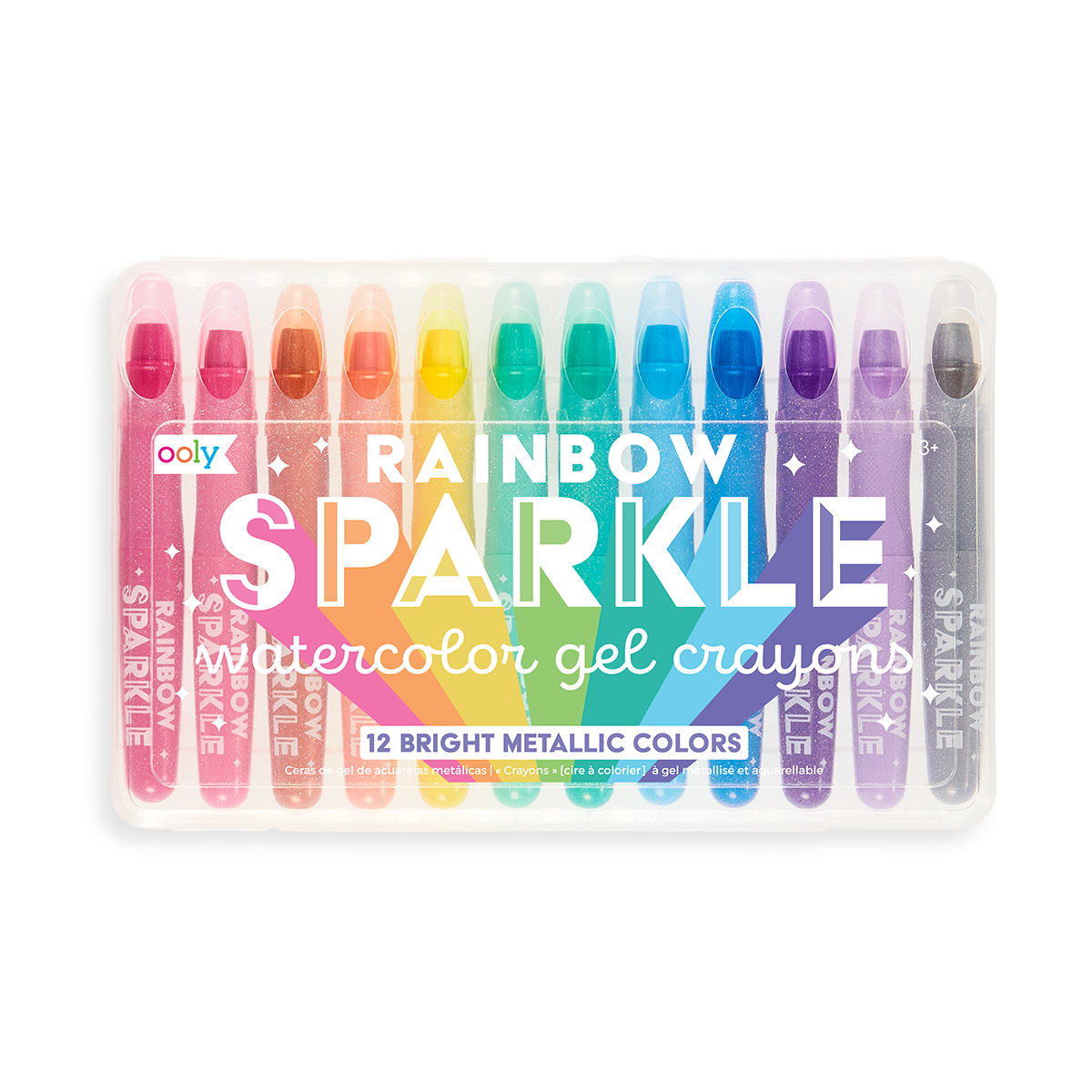 Ooly Ballpoint pens w. Glitter - 8 Pcs - Radiant Glitter Gel Pen