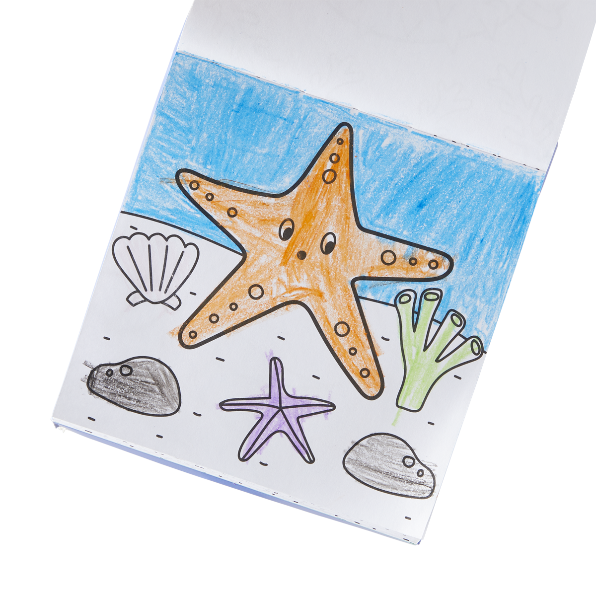 Ooly Carry-Along Coloring Book - Sea Life