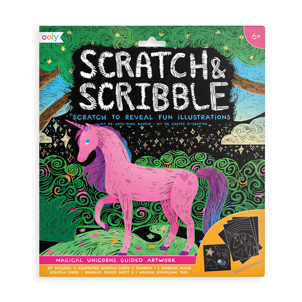 Scratch & Scribble - Magical Unicorns Scratch & Scribble - Magical Unicorns