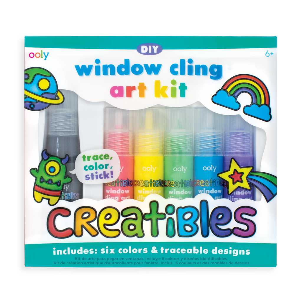 OOLY Creatibles DIY Window Cling Art Kit – Yonder