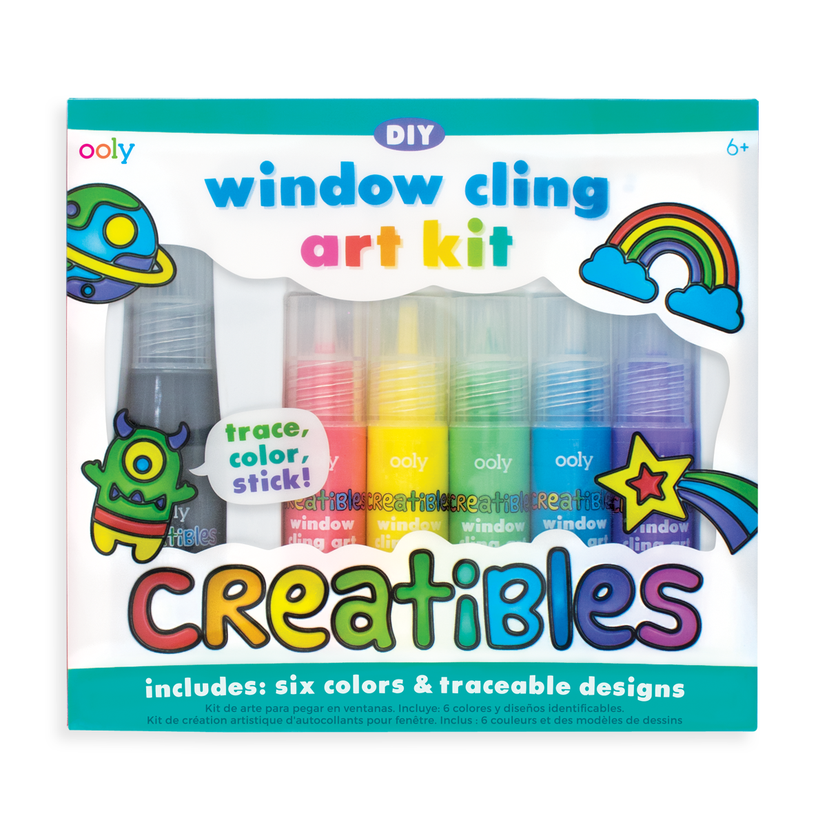 Creatibles DIY Window Cling Art Kit OOLY