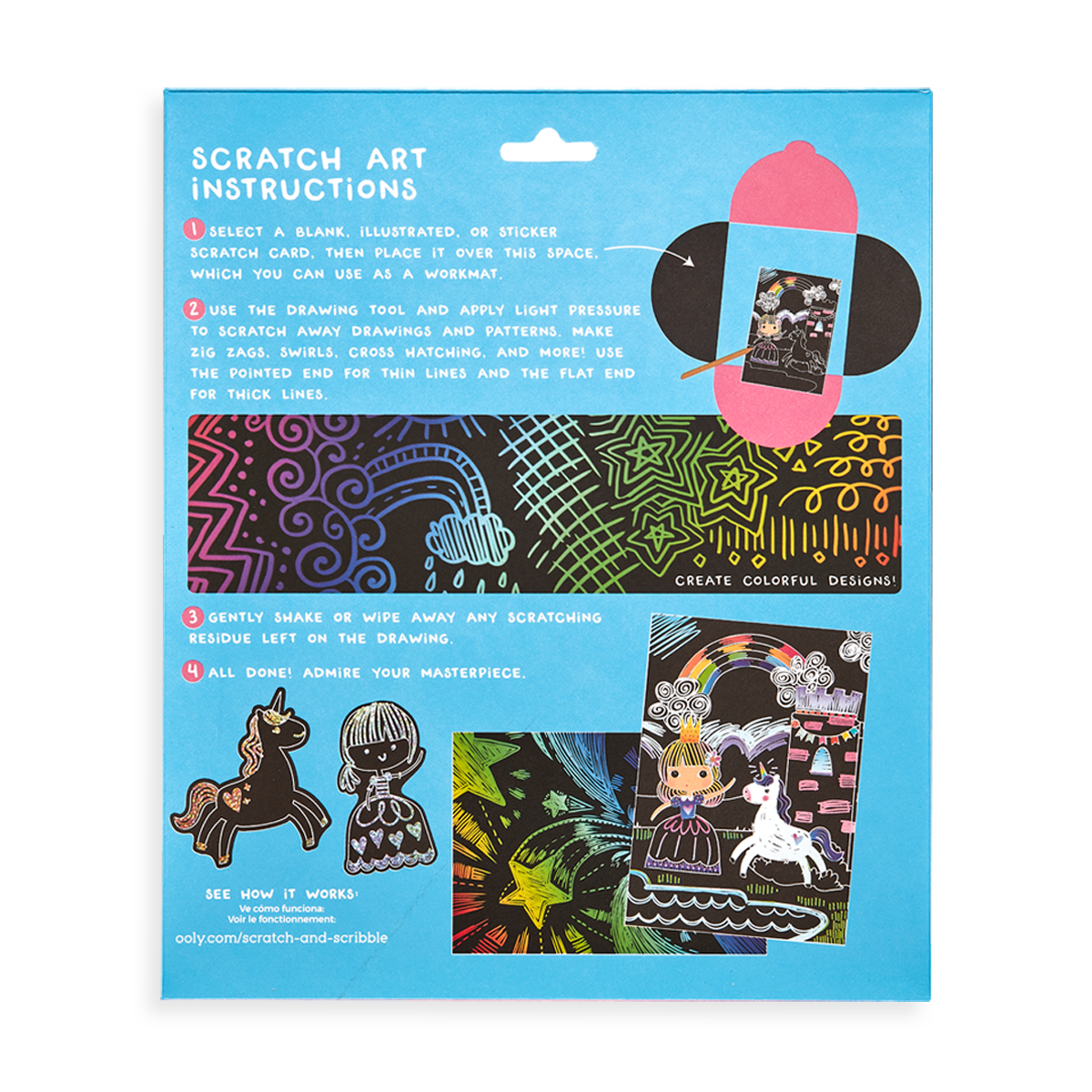 Ooly Scratch & Scribble Mini Art Kit