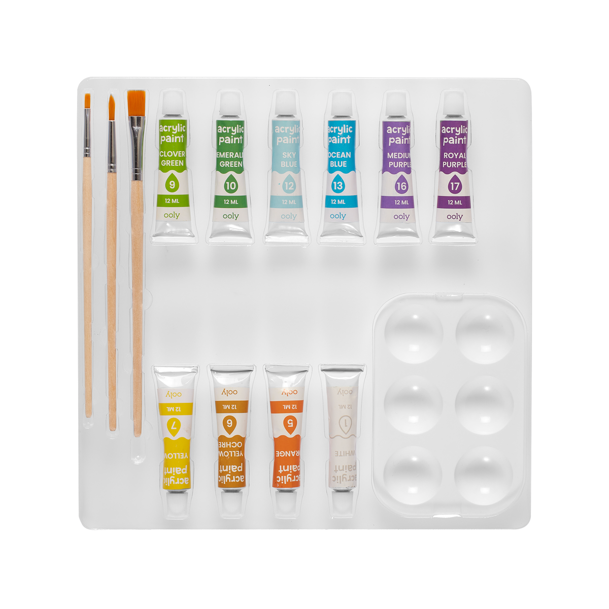 Accessories in Colorific Canvas Paint by Number Kit 