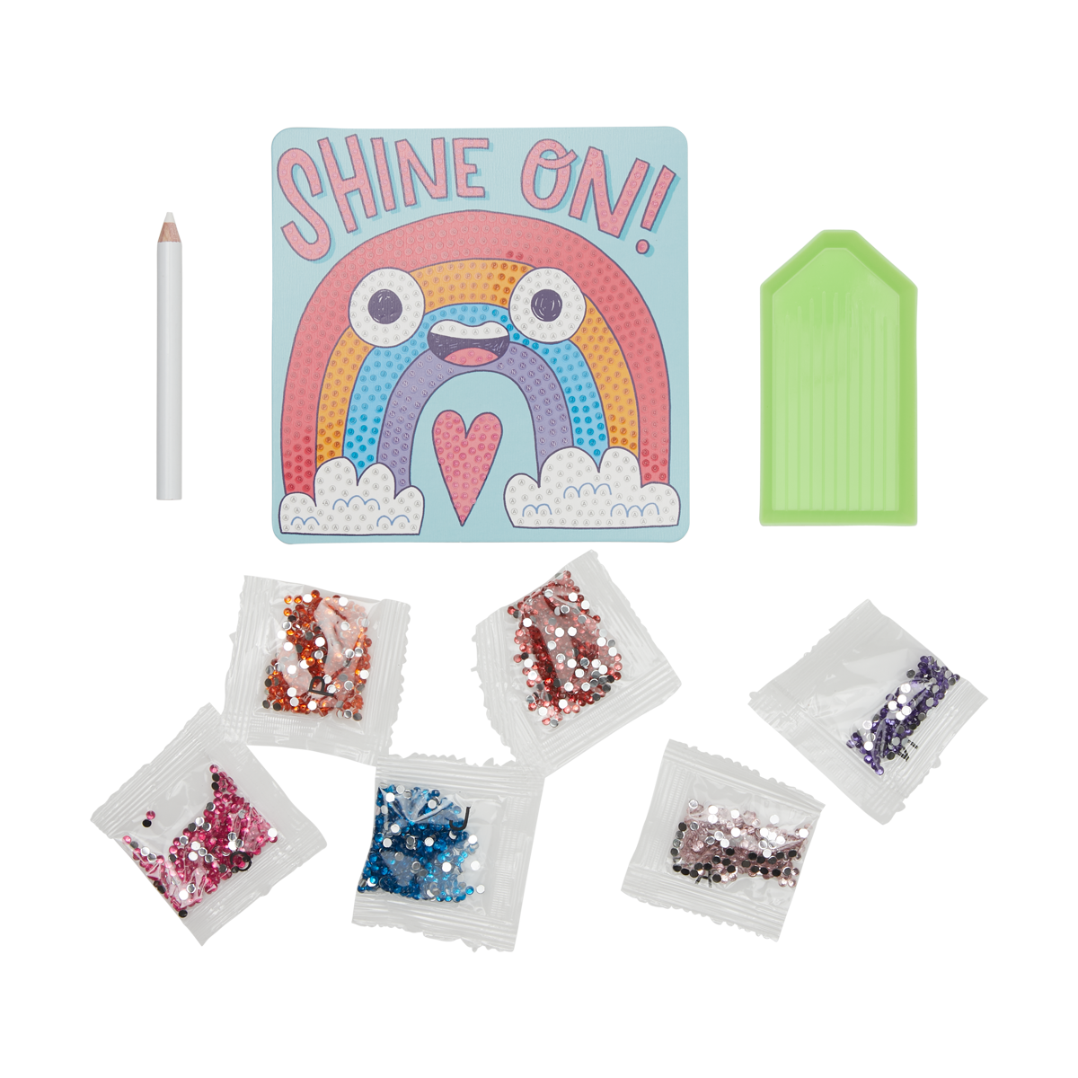 Razzle Dazzle DIY Mini Gem Art Kit: Rad Rainbow – Olly-Olly