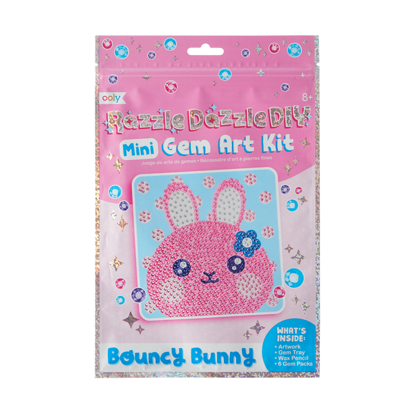Razzle Dazzle D.I.Y. Mini Gem Art Kit - Bouncy Bunny Razzle Dazzle D.I.Y. Mini Gem Art Kit - Bouncy Bunny