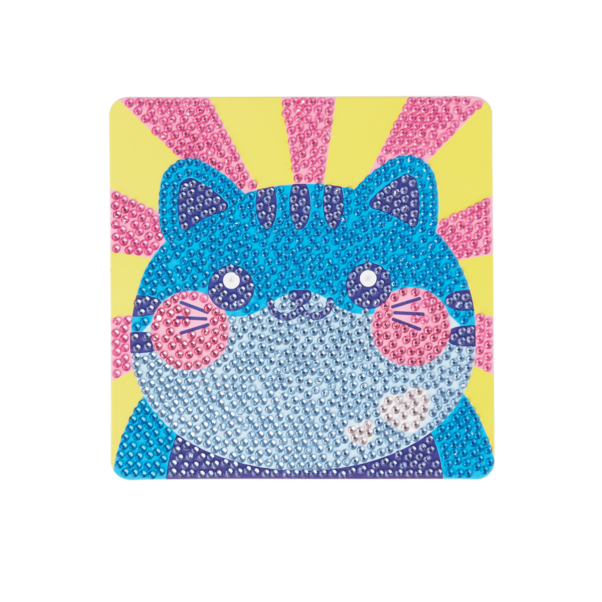 OOLY view of Razzle Dazzle DIY Gem Art Kit - Cutesy Cat in use